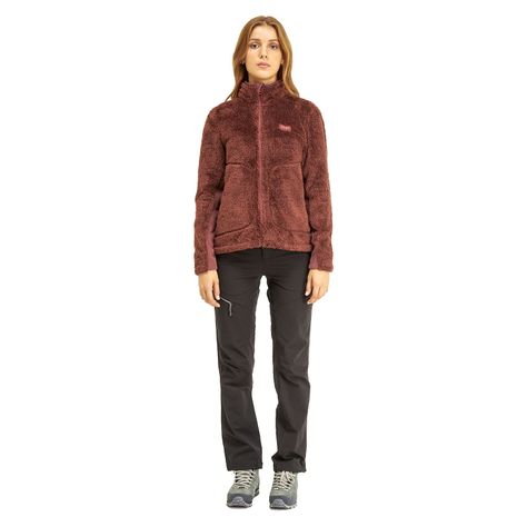 Chaqueta Mujer Ferret Shaggy-Pro Jacket Café Lippi V22-5