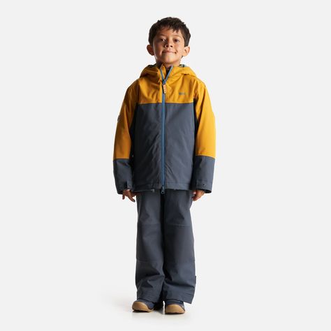 Chaqueta Niño Sierra Nevada B-Dry Steam-Pro Hoody Jacket Azul Noche/Mostaza Lippi-6