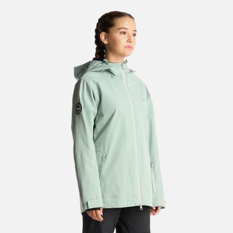 Chaqueta Teen Girl Sierra Nevada B-Dry Light Hoody Jacket Jade Lippi-2