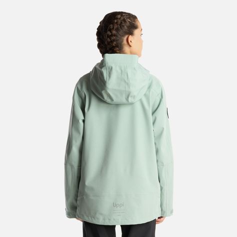 Chaqueta Teen Girl Sierra Nevada B-Dry Light Hoody Jacket Jade Lippi-4