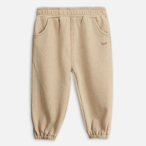 Pantalon Baby Girl Cozy Pants Taupe Lippi-0