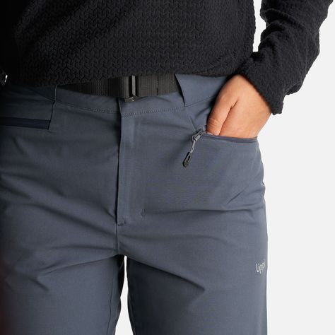 Pantalon Teen Girl Sierra Nevada B-Dry Light Pants Azul Noche/Jade Lippi-4