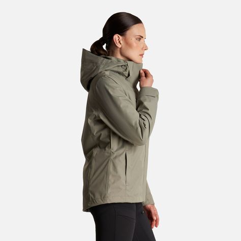 Chaqueta Mujer Tres Cruces Fusion-3 Hoody Jacket Laurel/Verde Botella Lippi-3