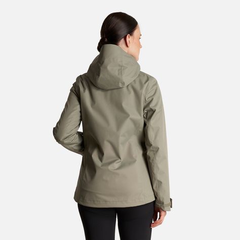 Chaqueta Mujer Tres Cruces Fusion-3 Hoody Jacket Laurel/Verde Botella Lippi-4