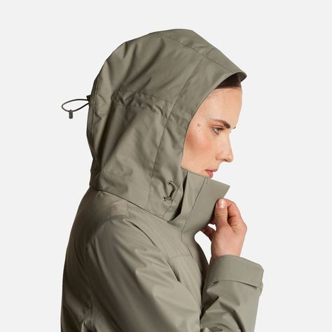 Chaqueta Mujer Tres Cruces Fusion-3 Hoody Jacket Laurel/Verde Botella Lippi-6