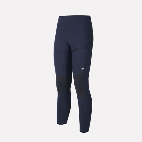 Calza Mujer In-Action Trekking Leggings Azul Noche Lippi I22-0