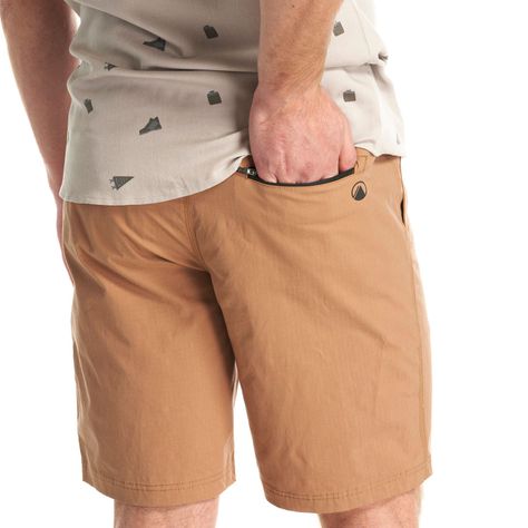Short Hombre Hybrid Walkshort Camel Lippi-6