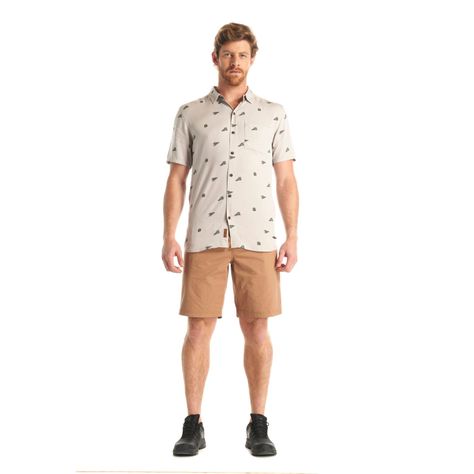 Short Hombre Hybrid Walkshort Camel Lippi-8