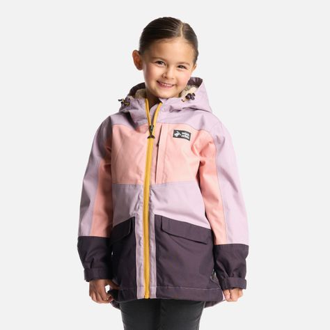 Chaqueta Niña Mini Yak Lila Haka Honu-0
