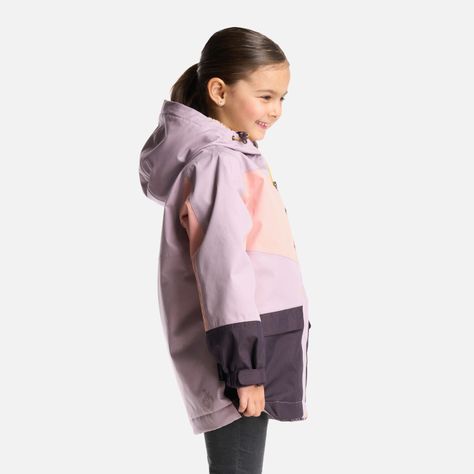 Chaqueta Niña Mini Yak Lila Haka Honu-1