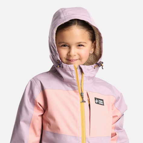 Chaqueta Niña Mini Yak Lila Haka Honu-3