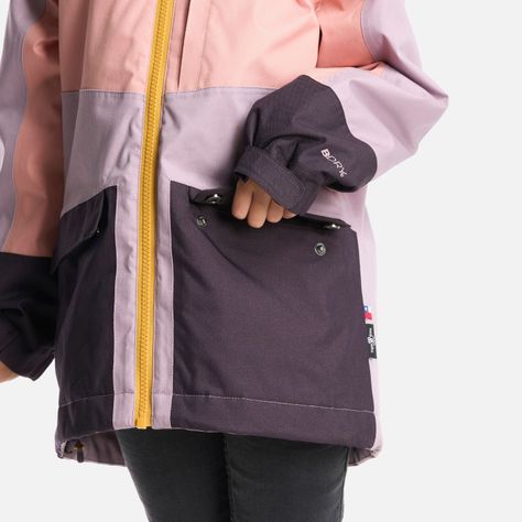 Chaqueta Niña Mini Yak Lila Haka Honu-4