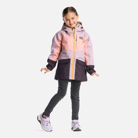 Chaqueta Niña Mini Yak Lila Haka Honu-5