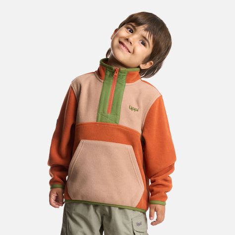 Chaqueta Niño Cozy Therm-Pro Jacket Naranjo Oscuro Lippi-1