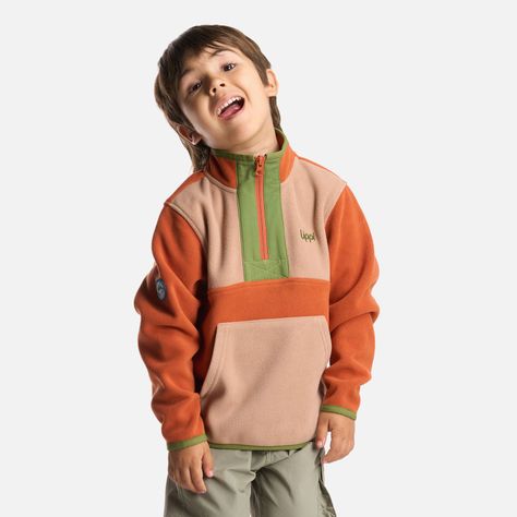 Chaqueta Niño Cozy Therm-Pro Jacket Naranjo Oscuro Lippi-2