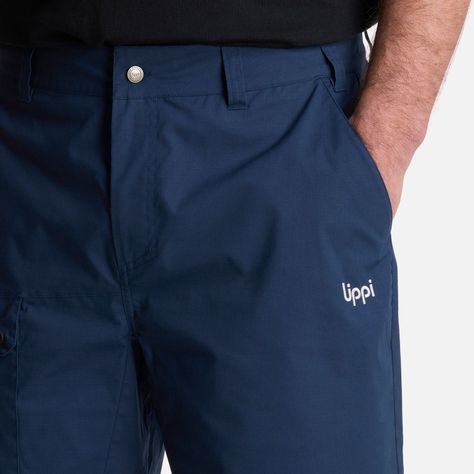 Short Hombre Camp Pro Q-Dry Short Azul Marino Lippi-3