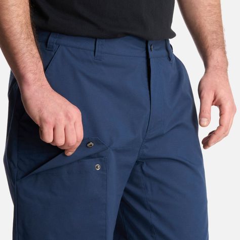 Short Hombre Camp Pro Q-Dry Short Azul Marino Lippi-4
