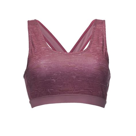Peto Mujer In-Motion Crossback Bra Melange Lila Lippi-0