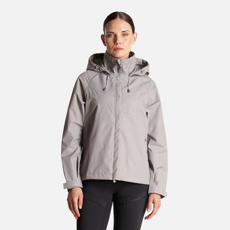 Chaqueta Mujer Alpine B-Dry Hoody Jacket Malva Lippi-1