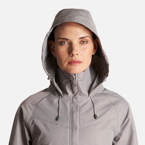 Chaqueta Mujer Alpine B-Dry Hoody Jacket Malva Lippi-4