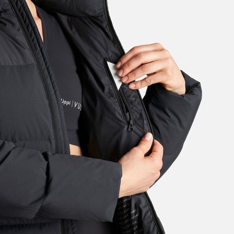 Chaqueta Mujer Urban Down Jacket Negro Lippi I23-5