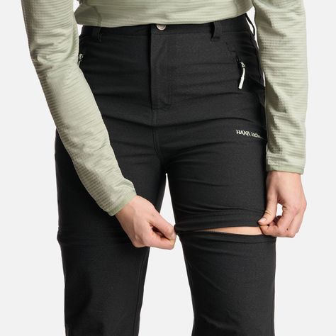 Pantalón Mujer Desmontalo Negro Haka Honu V25-4