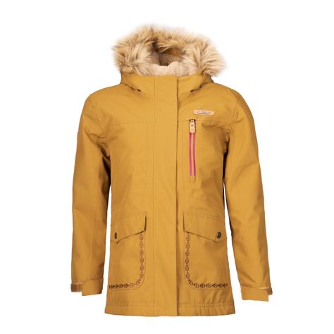 Chaqueta Niña Roble B-Dry Hoody Jacket Mostaza Lippi-0