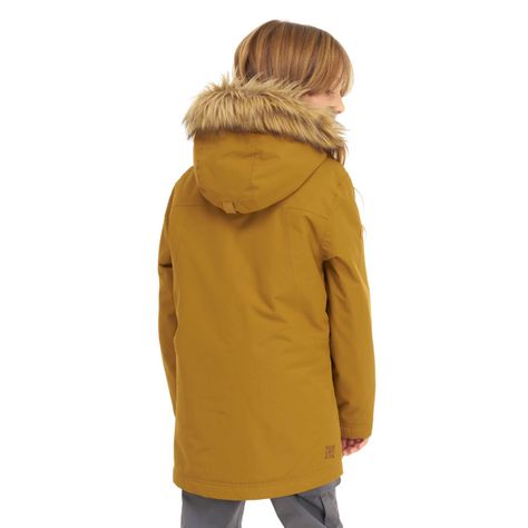 Chaqueta Niña Roble B-Dry Hoody Jacket Mostaza Lippi-3