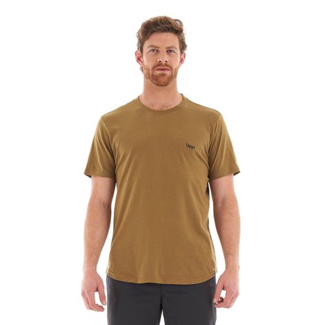 Polera Hombre Road Trip UV-Stop T-Shirt Cafe Pardo Lippi-1