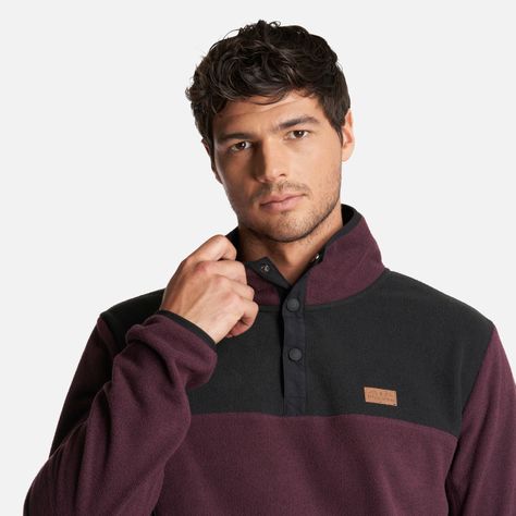 Poleron Hombre Tokerau Morado Haka Honu-4