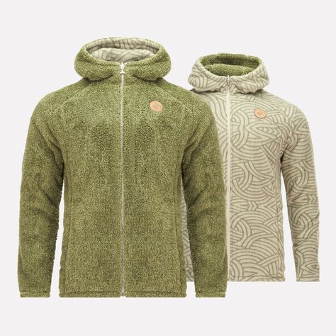 Chaqueta Hombre Bi-polar Oliva Haka Honu I22-0