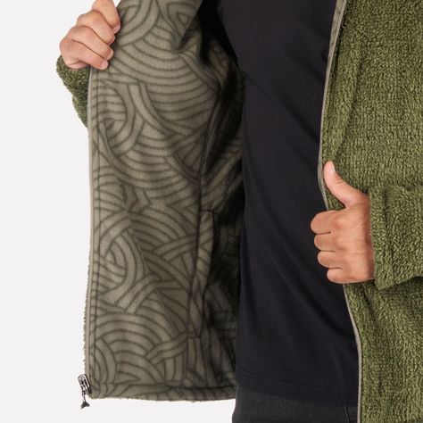 Chaqueta Hombre Bi-polar Oliva Haka Honu I22-1