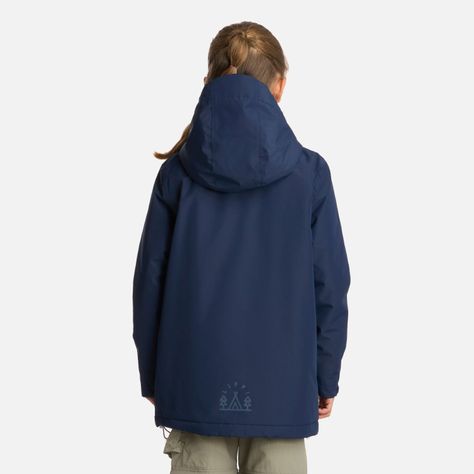 Chaqueta Niña Cold Place B-Dry Hoody Azul Marino Lippi I25-2