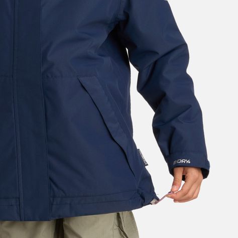 Chaqueta Niña Cold Place B-Dry Hoody Azul Marino Lippi I25-5
