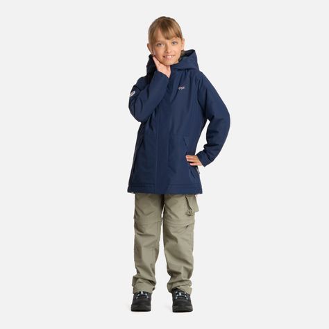Chaqueta Niña Cold Place B-Dry Hoody Azul Marino Lippi I25-6