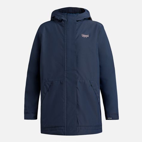 Chaqueta Niña Cold Place B-Dry Hoody Azul Marino Lippi I25-7