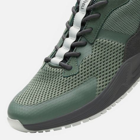 Zapatilla Hombre Patiperro Verde Grisaceo Haka Honu V25-6