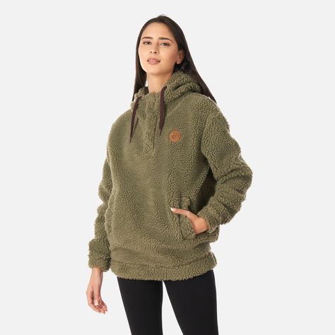 Poleron Mujer Chi-porrito Oliva Haka Honu-1