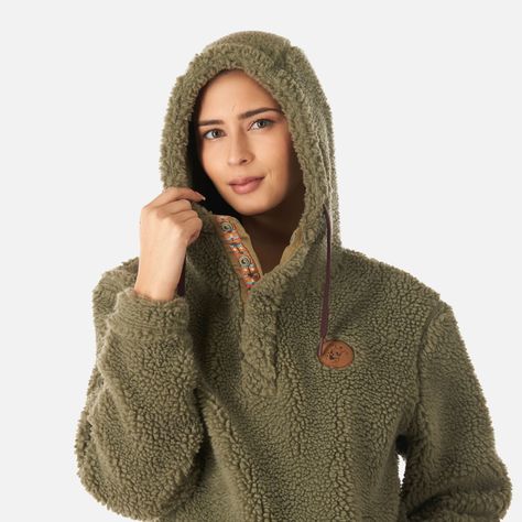 Poleron Mujer Chi-porrito Oliva Haka Honu-4