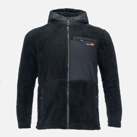 Chaqueta Teen Girl Bear Shaggy-Pro Hoody Jacket Negro Lippi-0