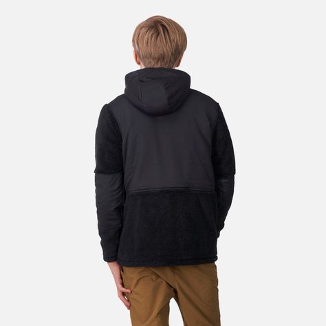 Chaqueta Teen Girl Bear Shaggy-Pro Hoody Jacket Negro Lippi-2