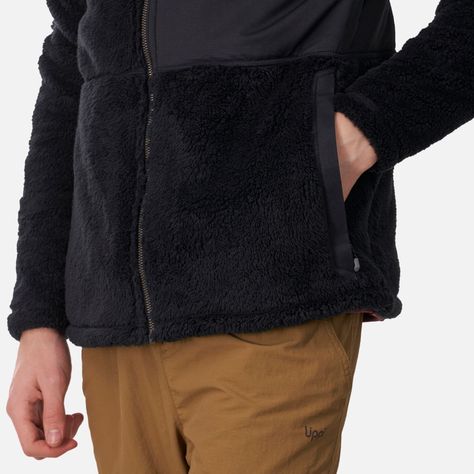 Chaqueta Teen Girl Bear Shaggy-Pro Hoody Jacket Negro Lippi-4