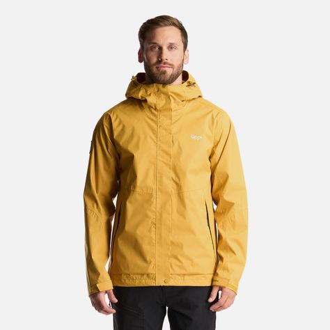 Chaqueta Hombre Blizzard B-Dry Hoody Jacket Mostaza Lippi I24-1