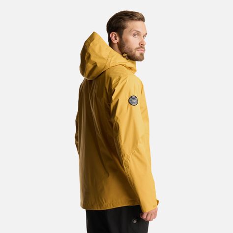 Chaqueta Hombre Blizzard B-Dry Hoody Jacket Mostaza Lippi I24-4