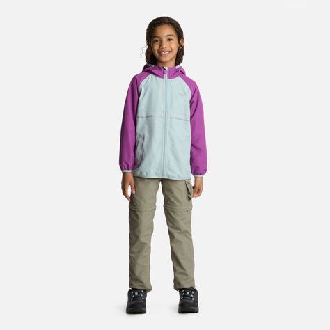 Chaqueta Niña Nightfall WindBreaker Hoody Morado Lippi-5