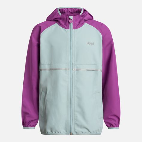 Chaqueta Niña Nightfall WindBreaker Hoody Morado Lippi-6