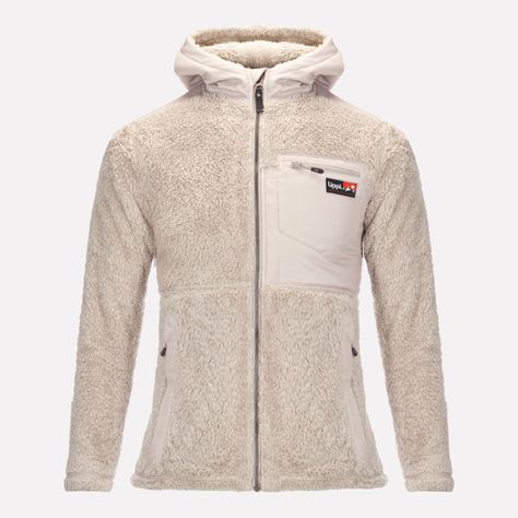 Chaqueta Teen Girl Bear Shaggy-Pro Hoody Jacket Beige Lippi-0