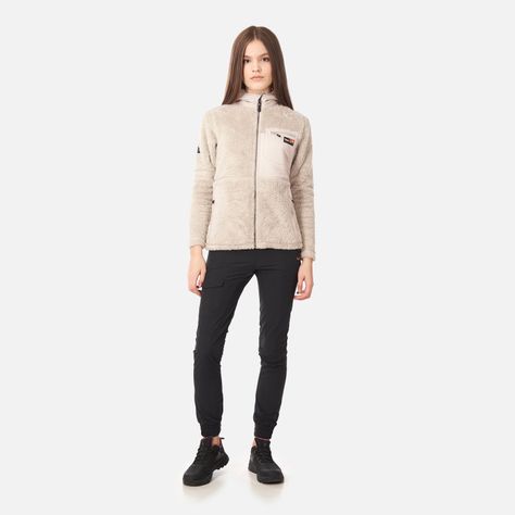 Chaqueta Teen Girl Bear Shaggy-Pro Hoody Jacket Beige Lippi-5
