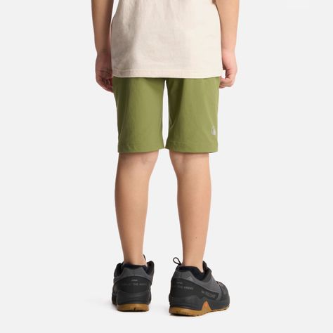 Short Niño Lennox Q-Dry Short Verde Lippi-2