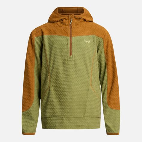 Polerón Niño Saltamontes Nano-F 1/4 Zip Mostaza Lippi V25-6